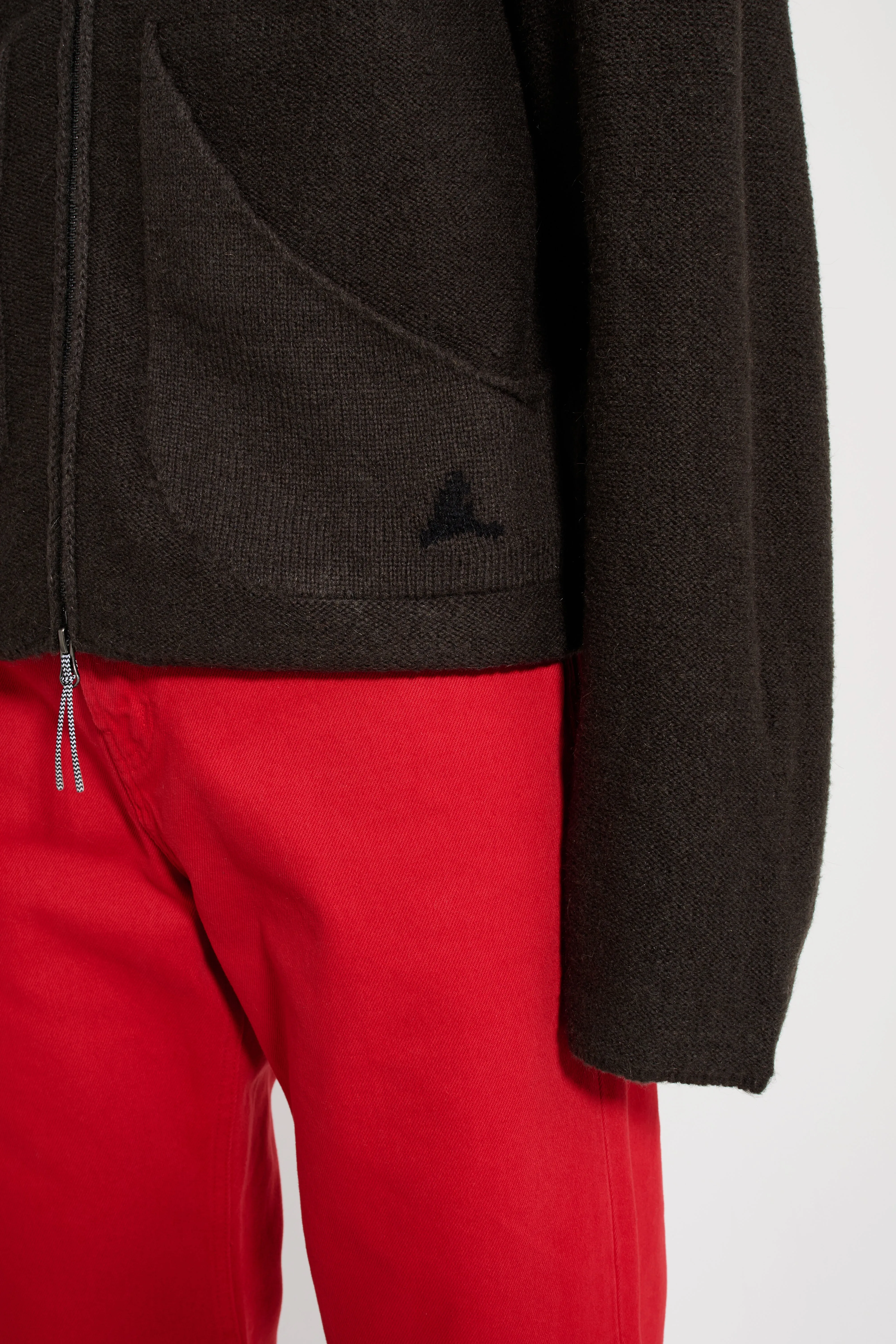 ROA Mohair Cardigan Brown sold by Tres Bien product image thumbnail 5