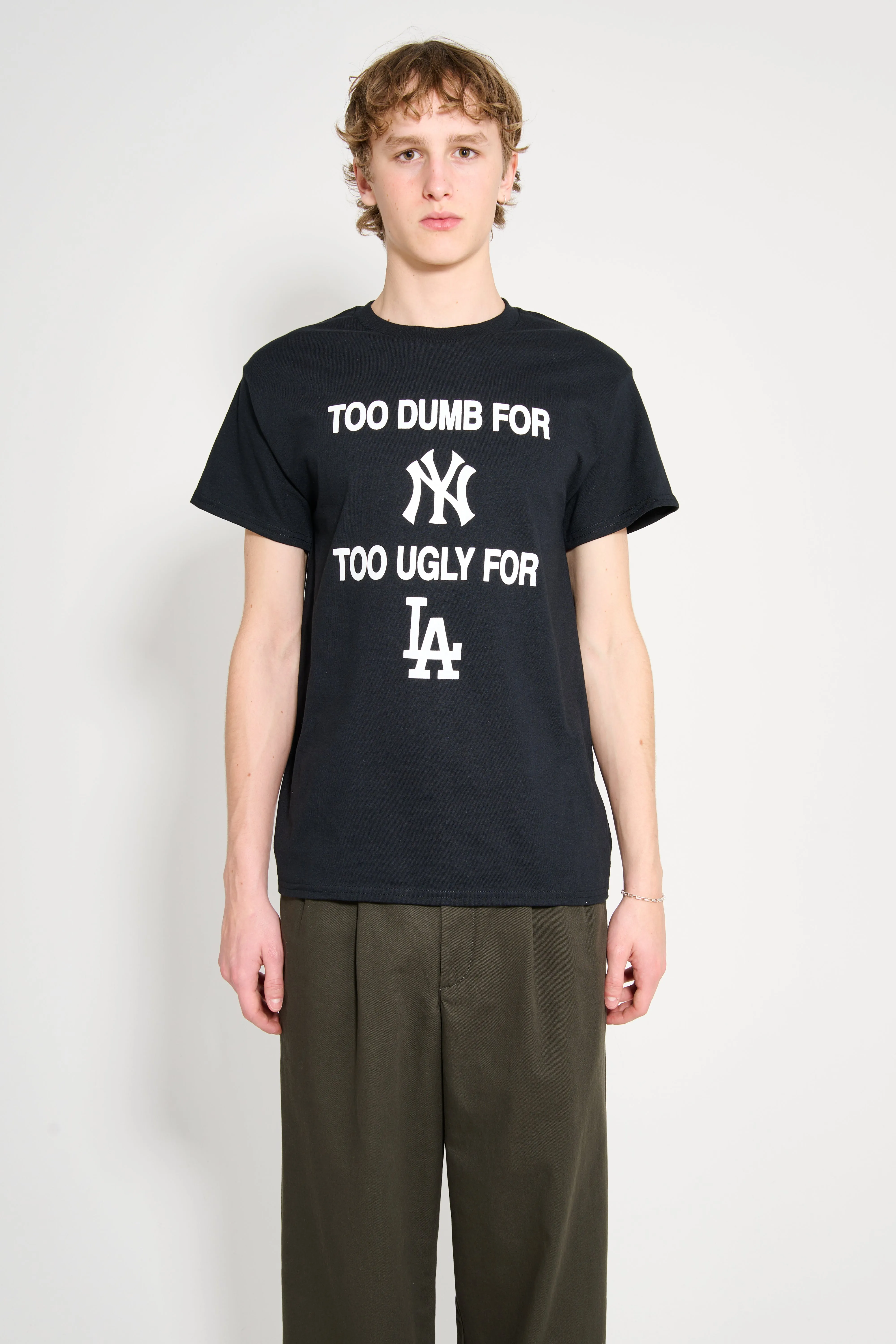 Connie Costas NY/LA Tee Black sold by Tres Bien product image thumbnail 2