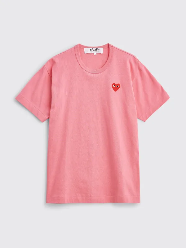 Comme des Garçons Play Small Heart T-shirt Pink made by Comme des Garcons