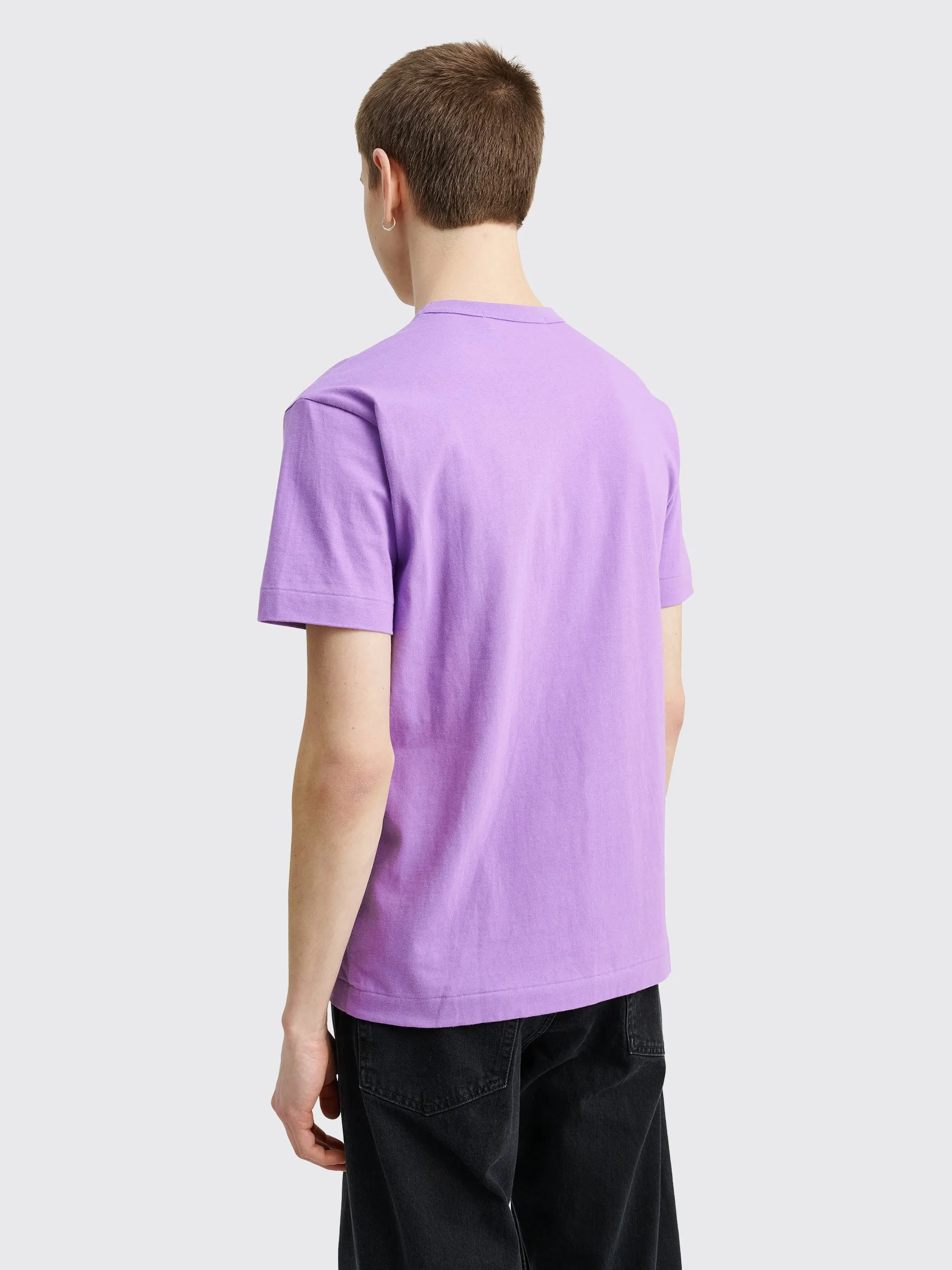 Comme des Garçons Play Mini Heart T-shirt Purple sold by Tres Bien product image thumbnail 4