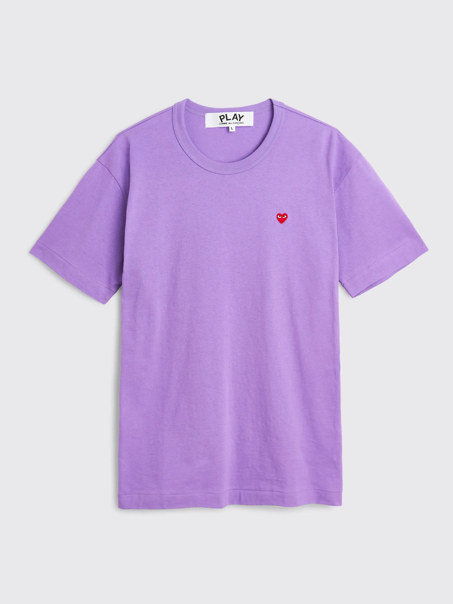 Comme des Garçons Play Mini Heart T-shirt Purple sold by Tres Bien