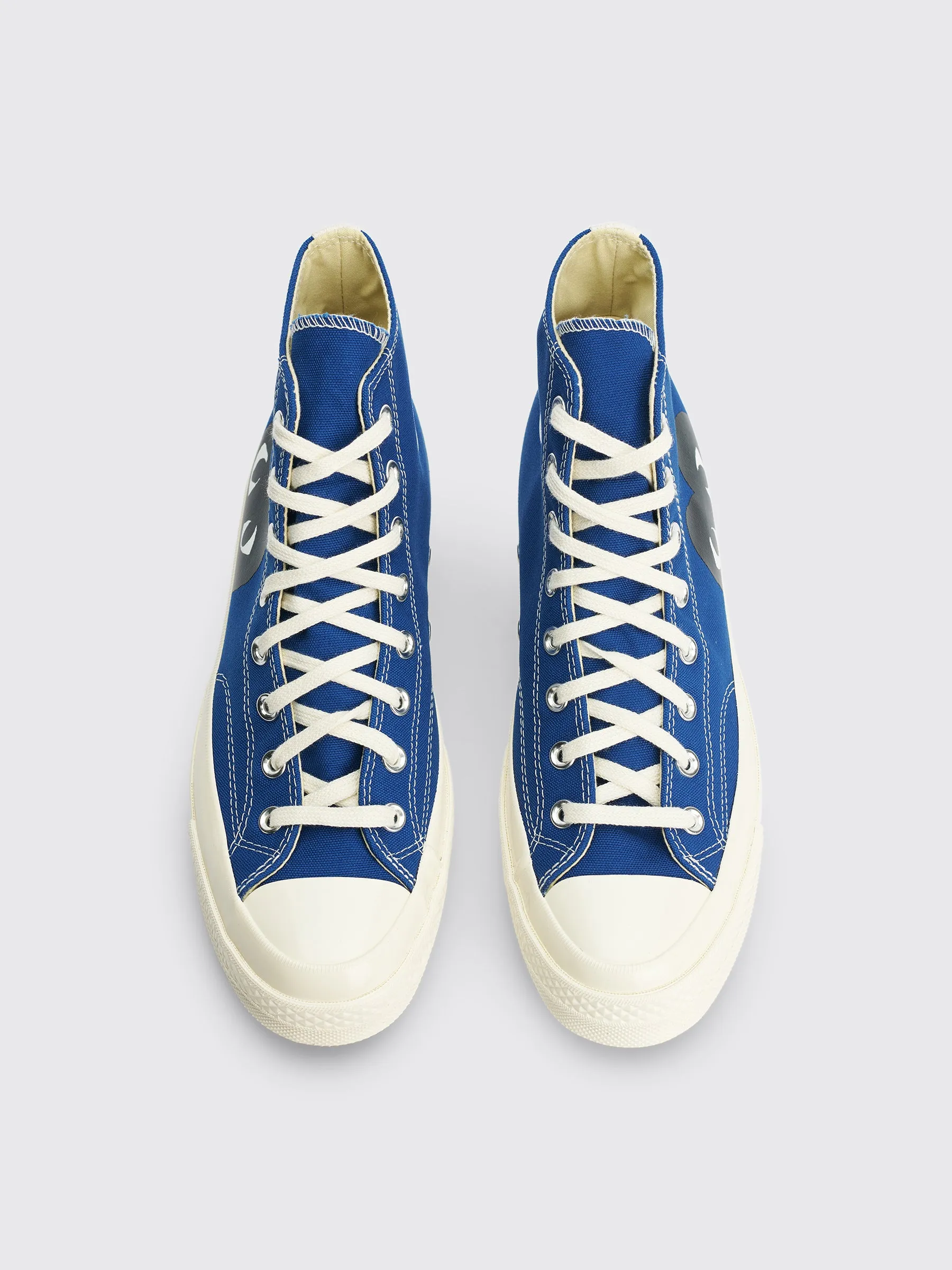 Comme des Garçons Play x Converse Chuck 70 Hi Blue sold by Tres Bien product image thumbnail 5