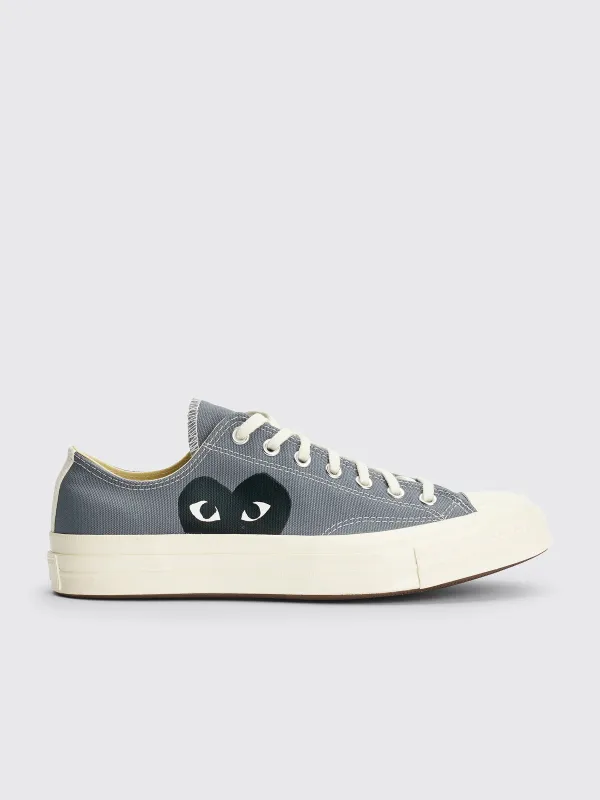 Comme des Garçons Play x Converse Chuck 70 Low Grey made by Comme des Garcons