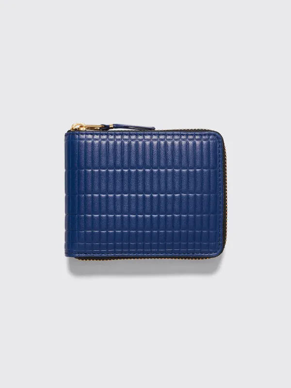 Comme des Garçons Wallet SA7100 Brick Line Blue sold by Tres Bien