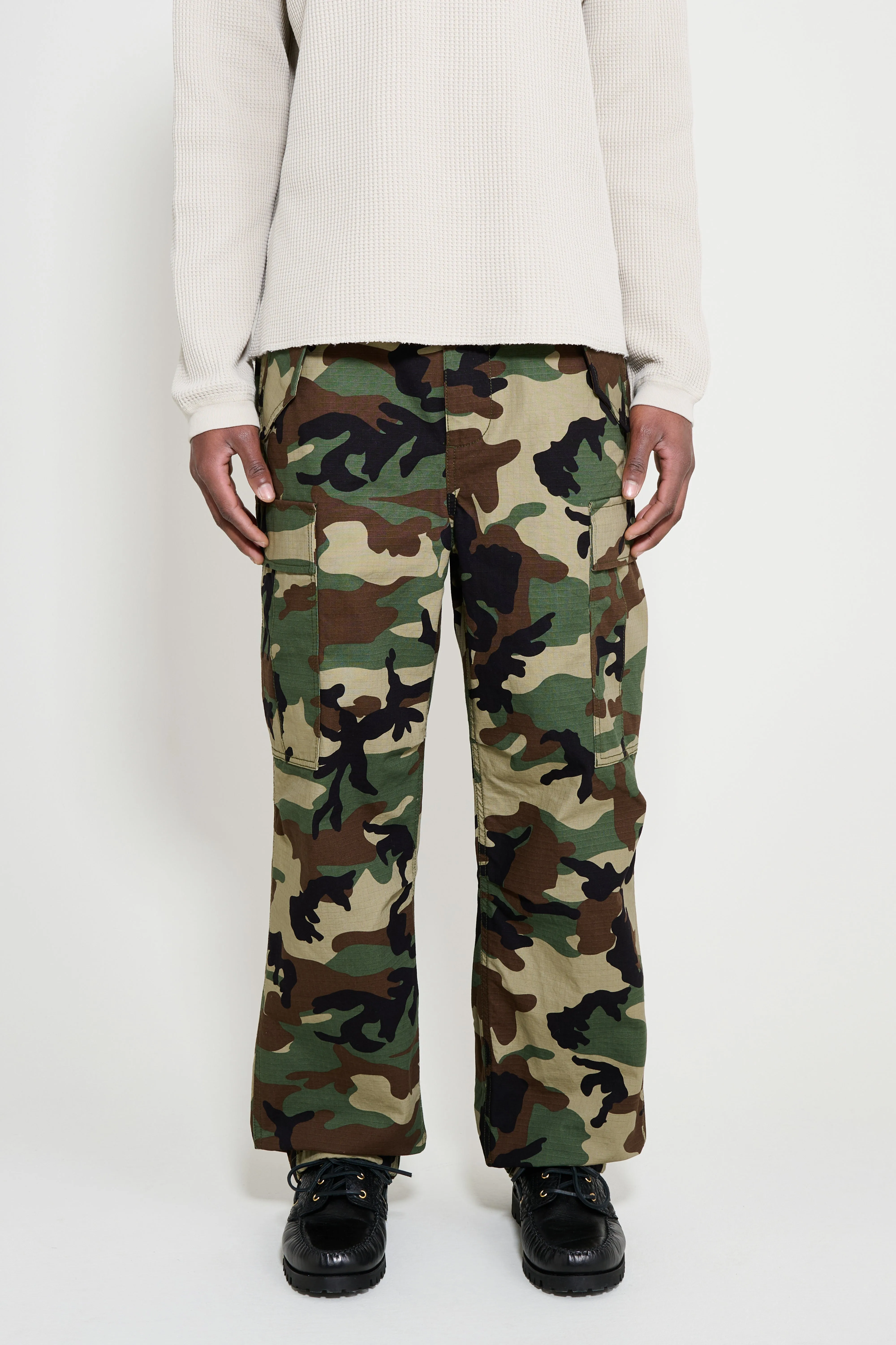 Stüssy Cargo Pant Woodland Camo sold by Tres Bien