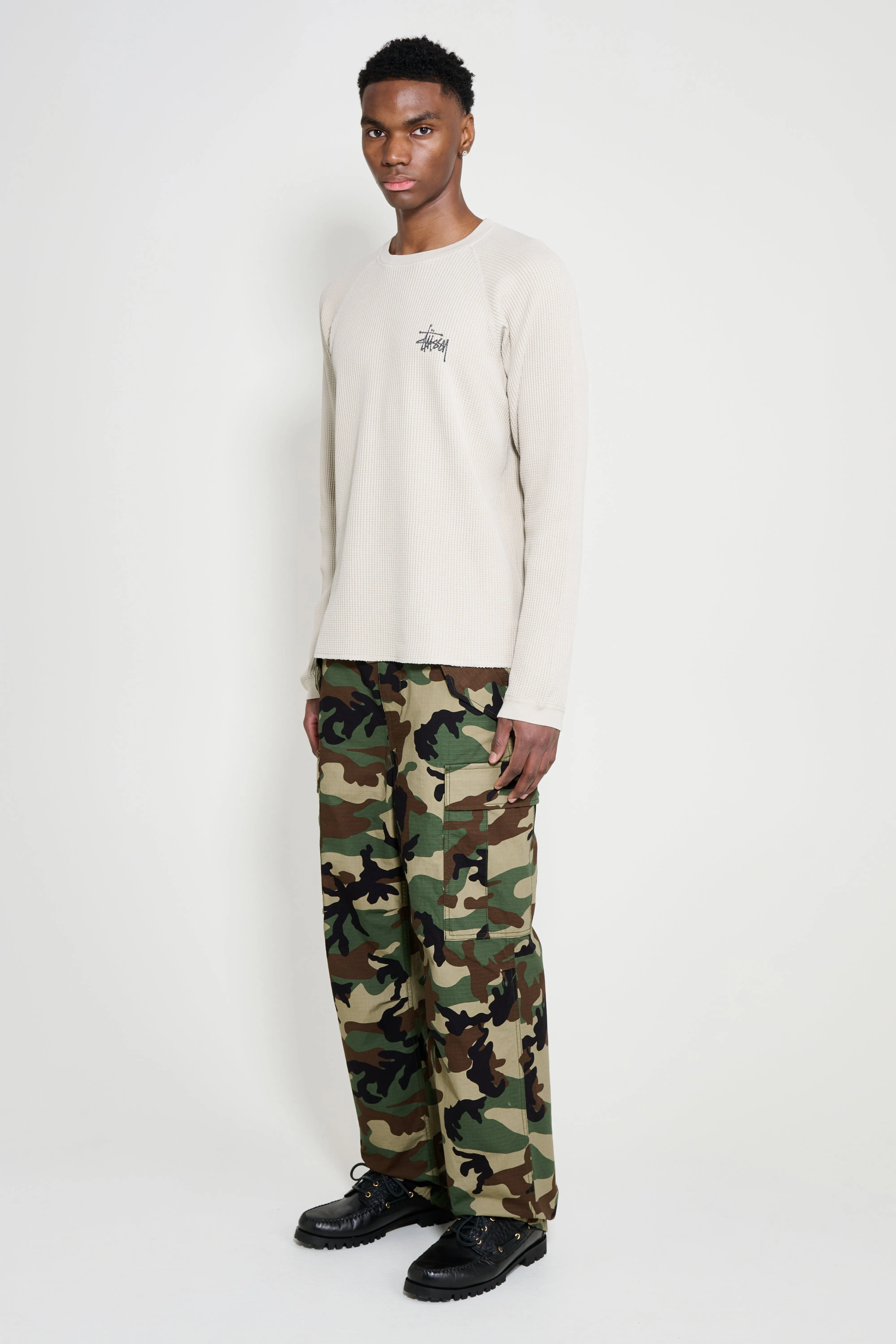 Stüssy Cargo Pant Woodland Camo sold by Tres Bien product image thumbnail 5