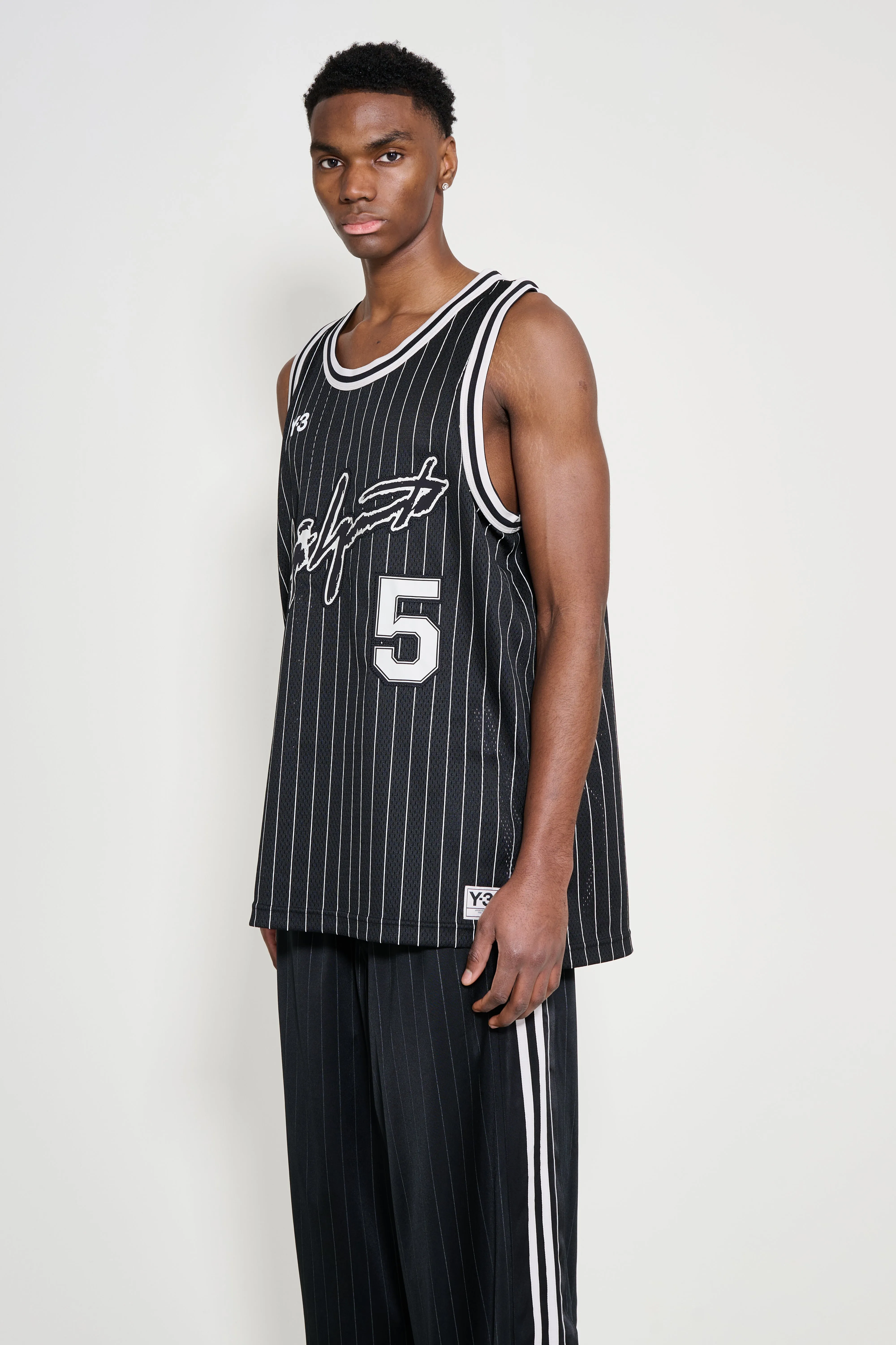 Y-3 Elite 5 Edwards Basketball Jersey Black sold by Tres Bien product image thumbnail 2