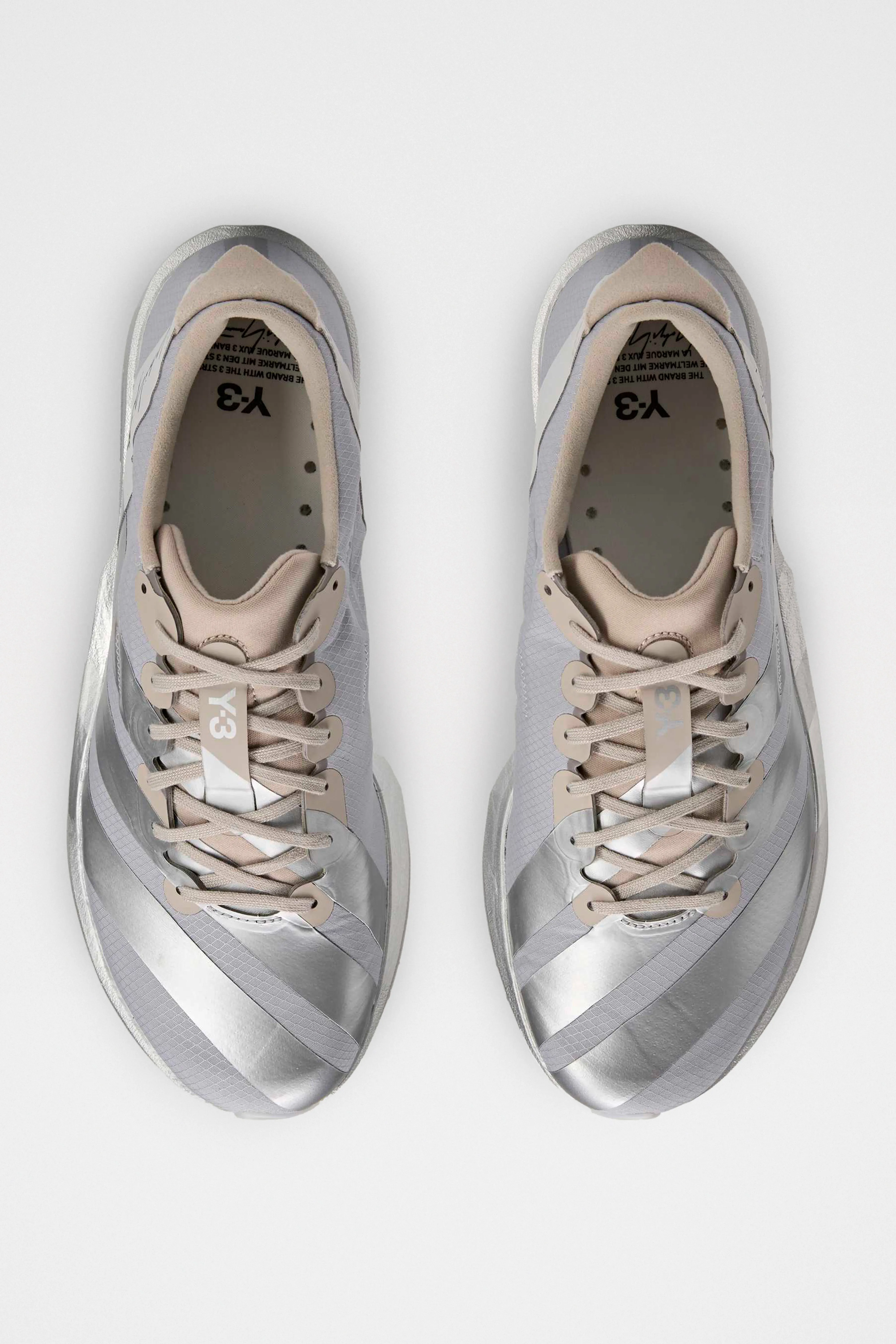 Y-3 Adios 9 Silver Metallic / Silver Metallic sold by Tres Bien product image thumbnail 5