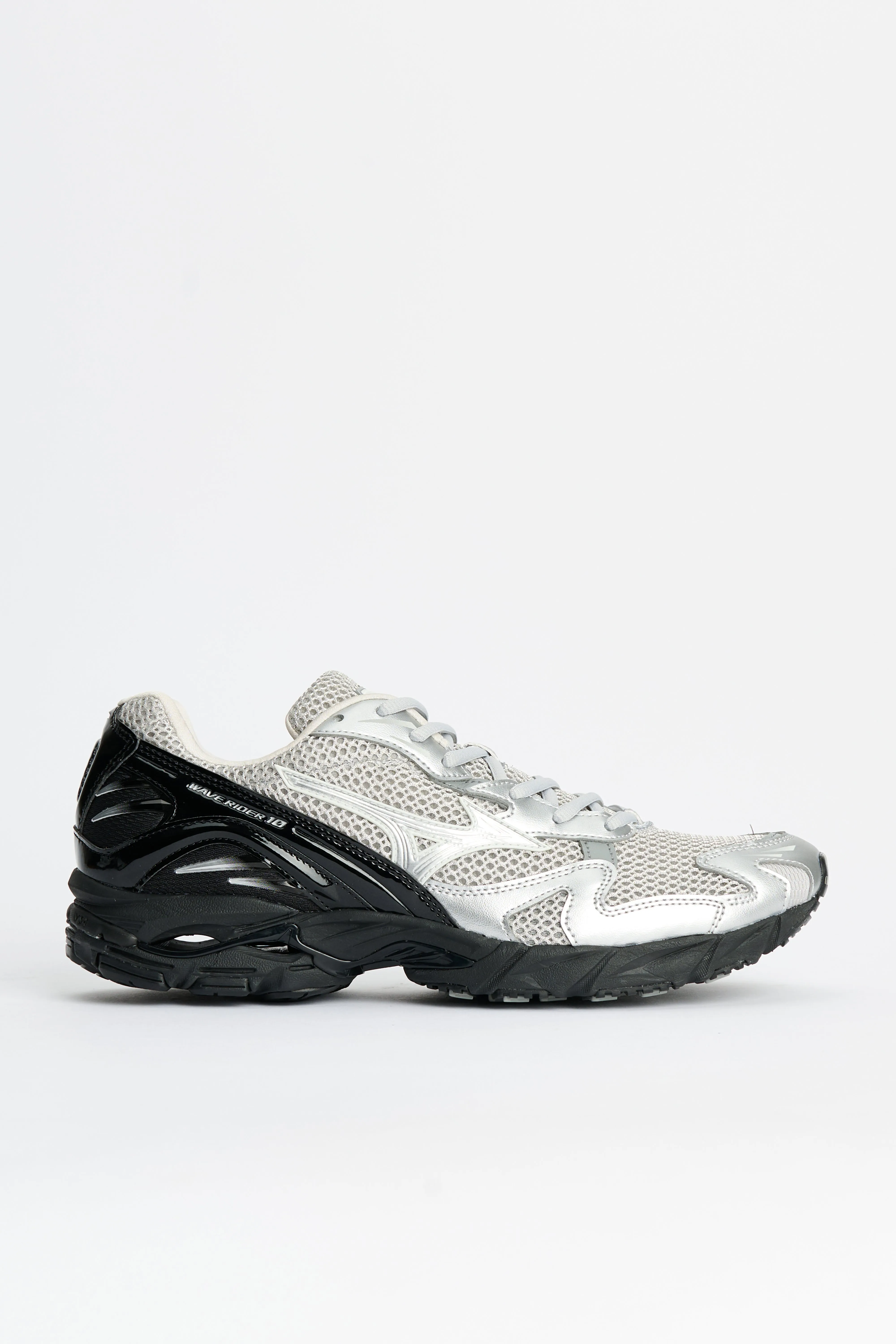 Mizuno Wave Rider 10 Harbor Mist / Silver / Black sold by Tres Bien