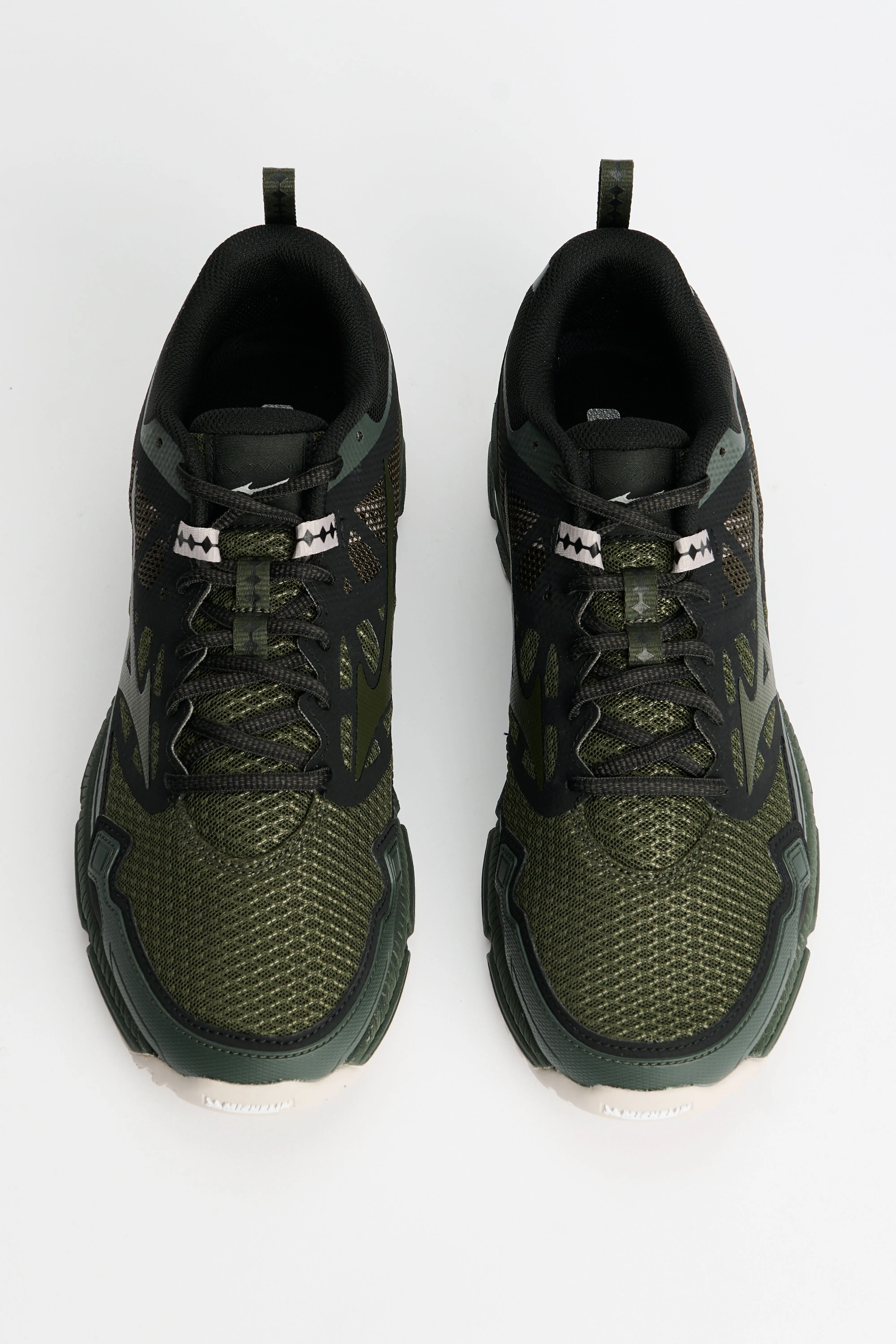 Mizuno Wave Daichi LS Forest Night / Black / Silver Birch sold by Tres Bien product image thumbnail 3