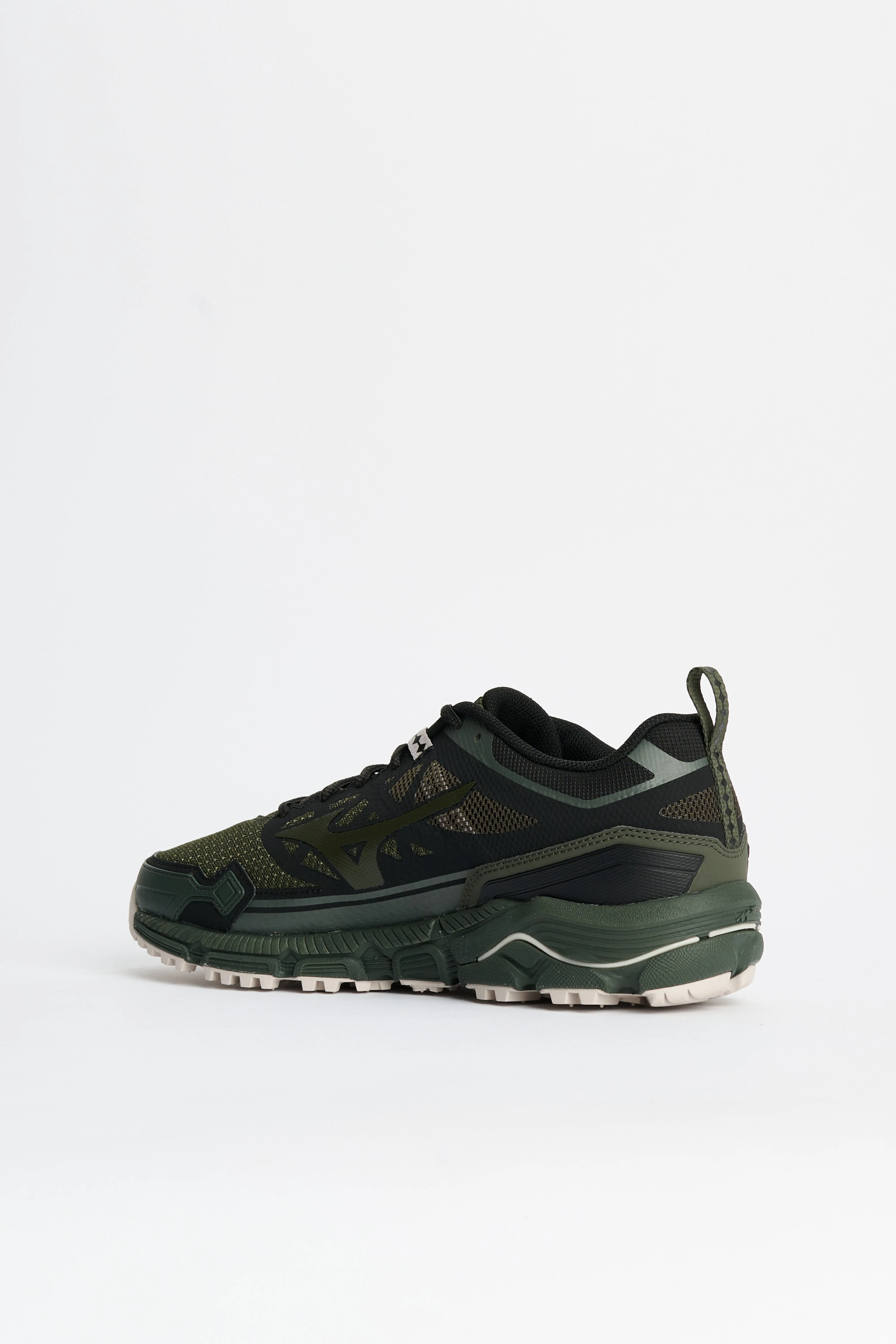 Mizuno Wave Daichi LS Forest Night / Black / Silver Birch sold by Tres Bien product image thumbnail 2