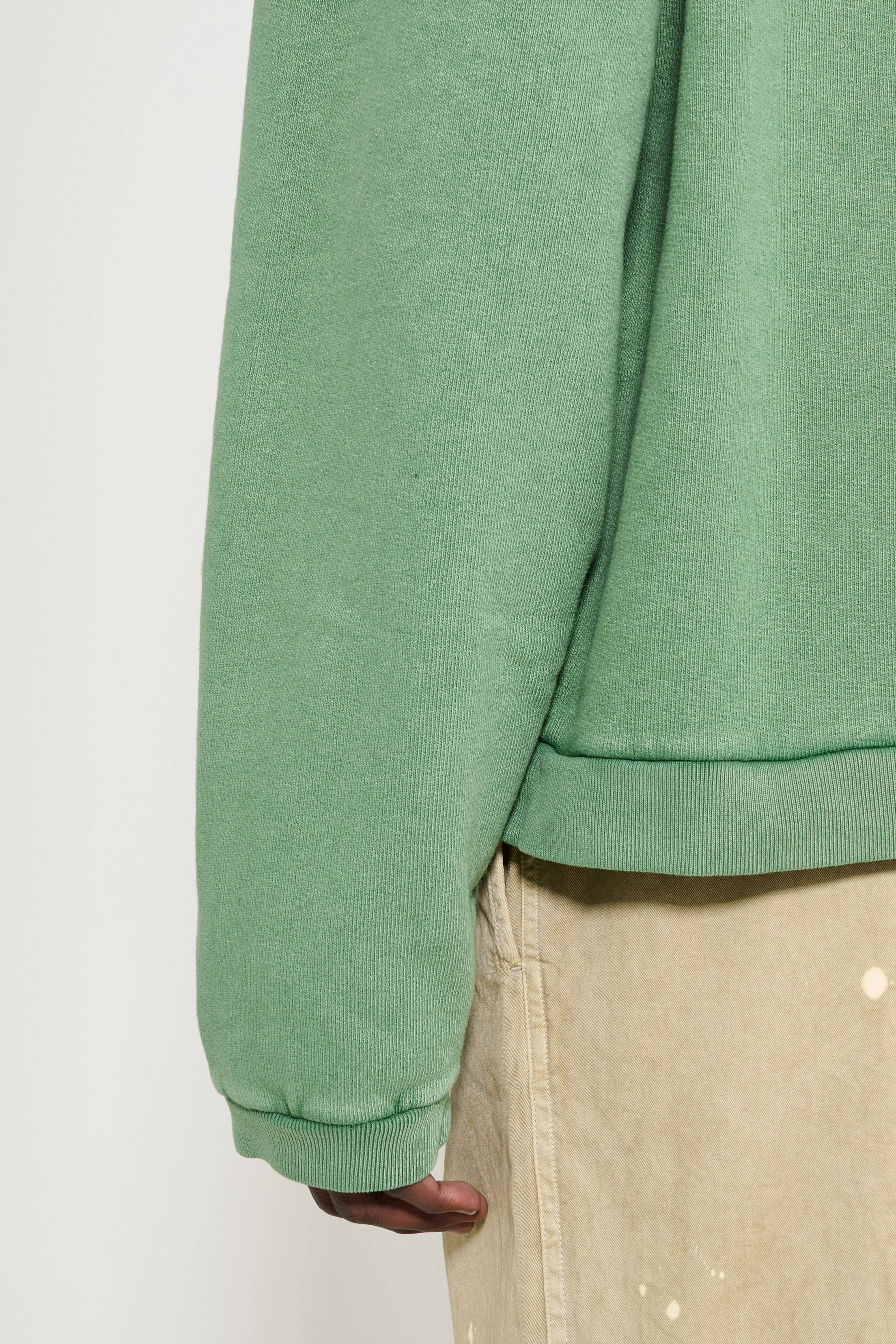 Stockholm Surfboard Club Ulf Logo Hoodie Green Mile sold by Tres Bien product image thumbnail 5