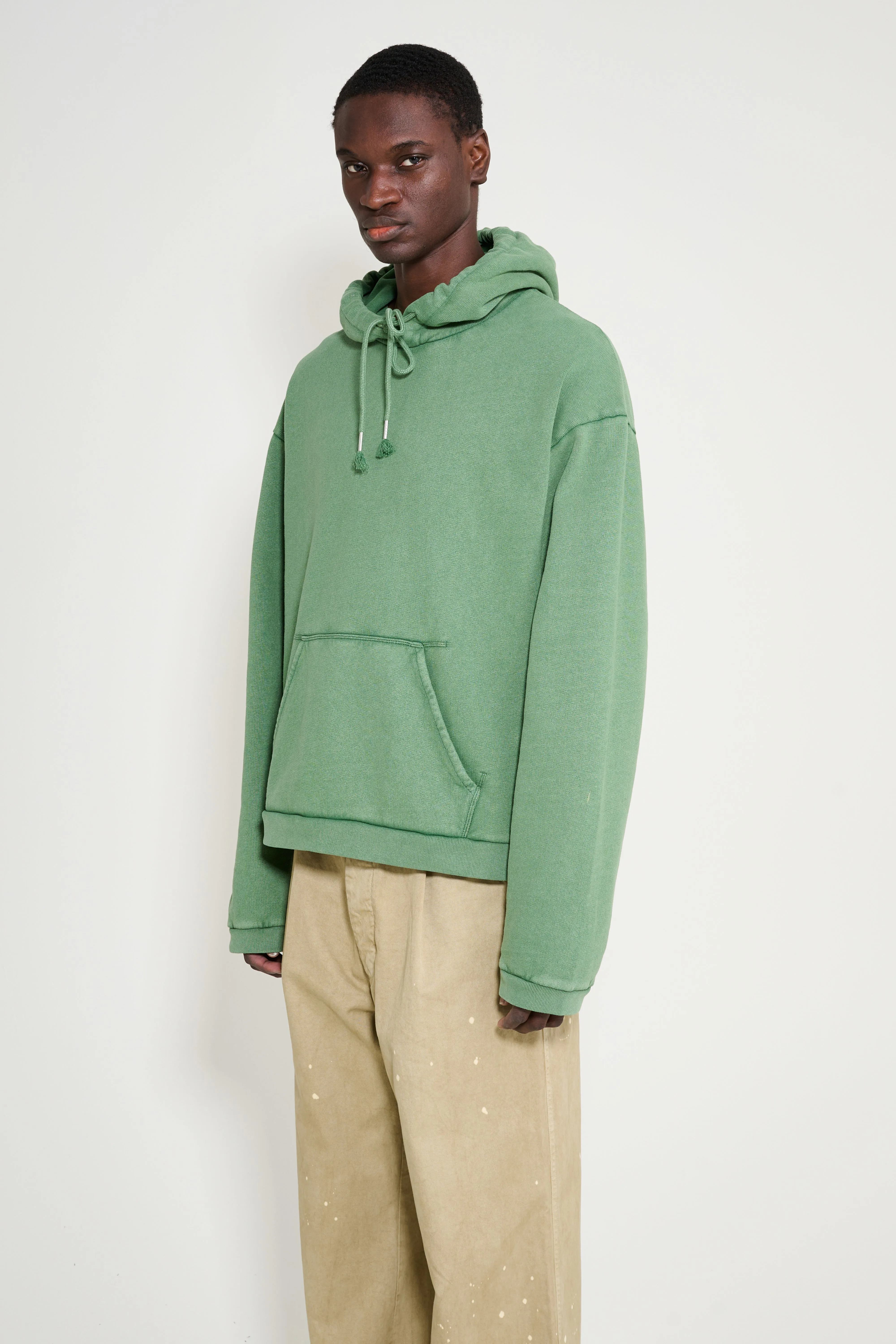 Stockholm Surfboard Club Ulf Logo Hoodie Green Mile sold by Tres Bien product image thumbnail 2