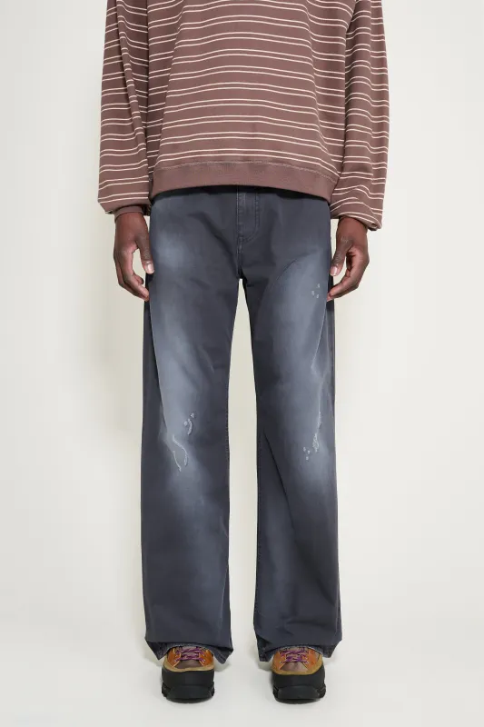 Stockholm Surfboard Club Ralf Jeans Black / Grey made by Stockholm Surfboard Club