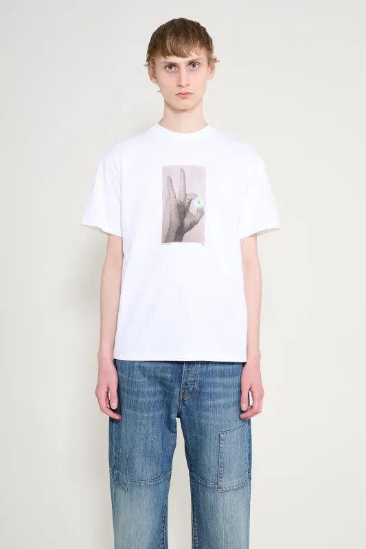 No Problemo Pill Short Sleeve Tee White made by No Problemo