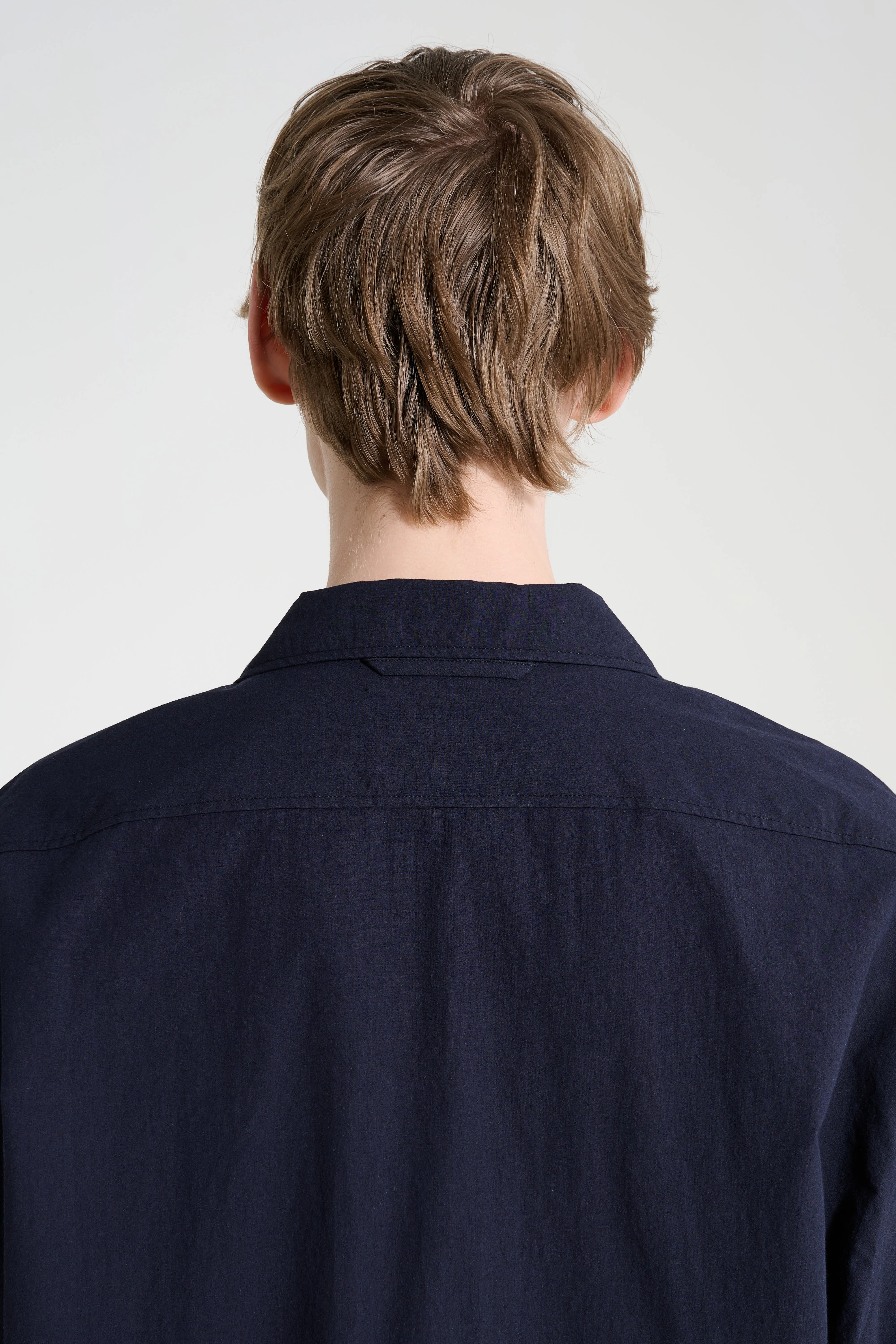Studio Nicholson Agios Short Sleeve Shirt Ink sold by Tres Bien product image thumbnail 5
