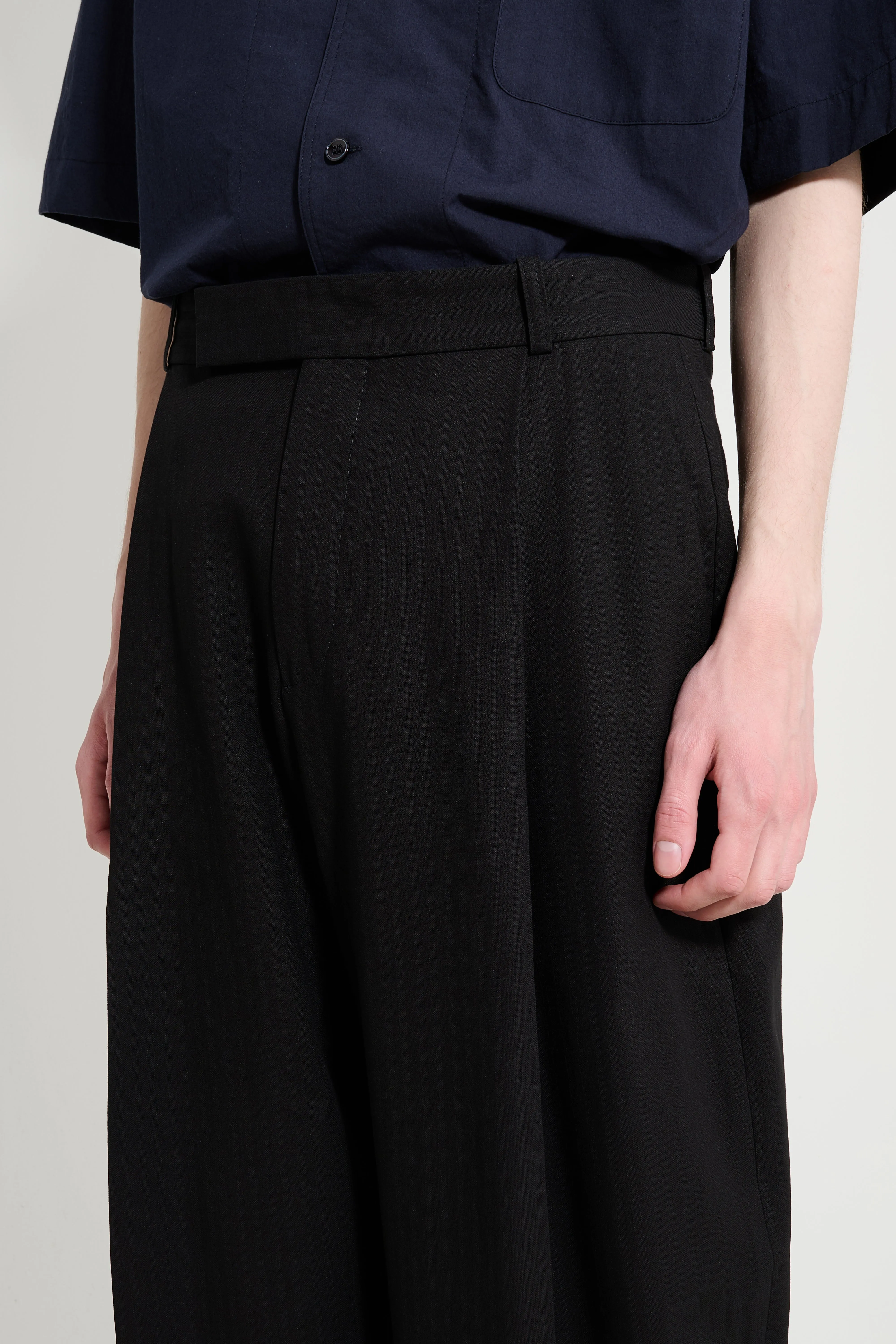 Studio Nicholson Pull Pant Black sold by Tres Bien product image thumbnail 3