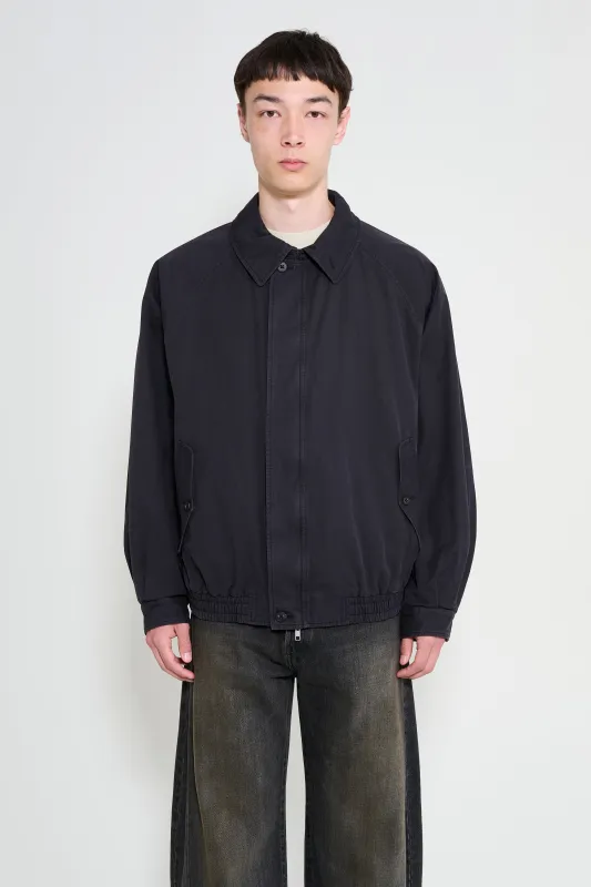 ssstein Vintage Harrinton Zip Jacket Black made by ssstein
