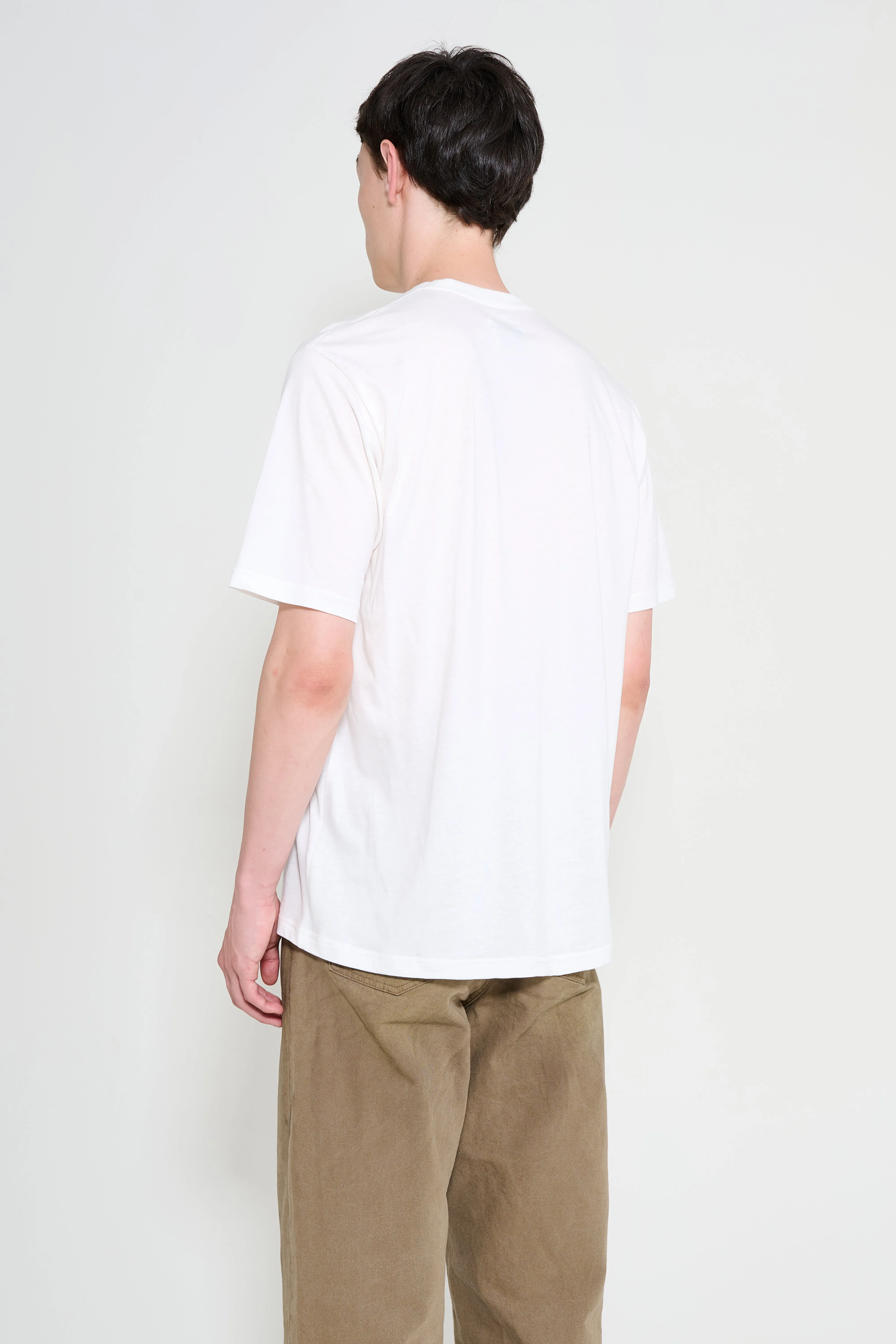 ssstein Suvin Cotton Basic Tee Off White sold by Tres Bien product image thumbnail 3