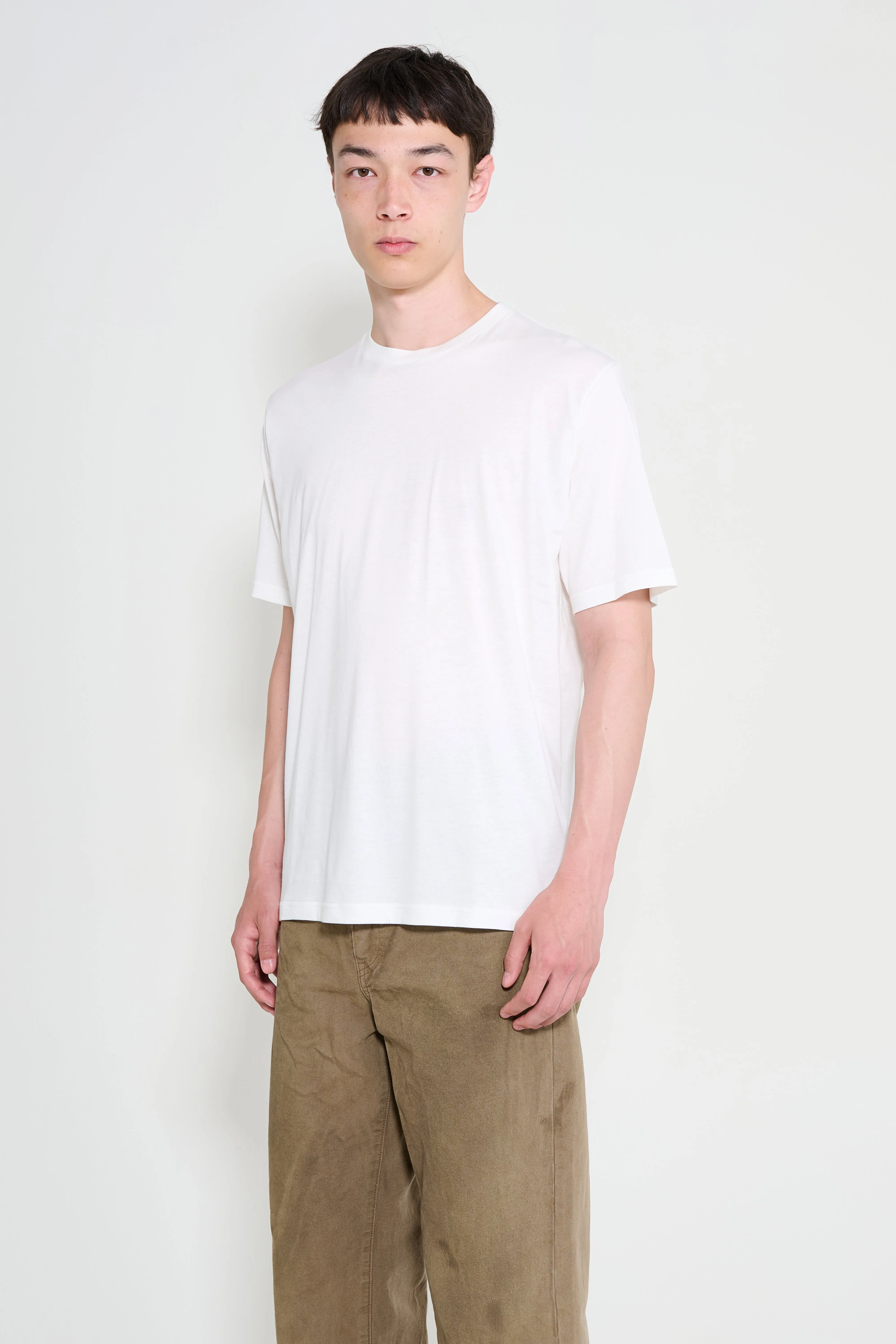 ssstein Suvin Cotton Basic Tee Off White sold by Tres Bien product image thumbnail 2