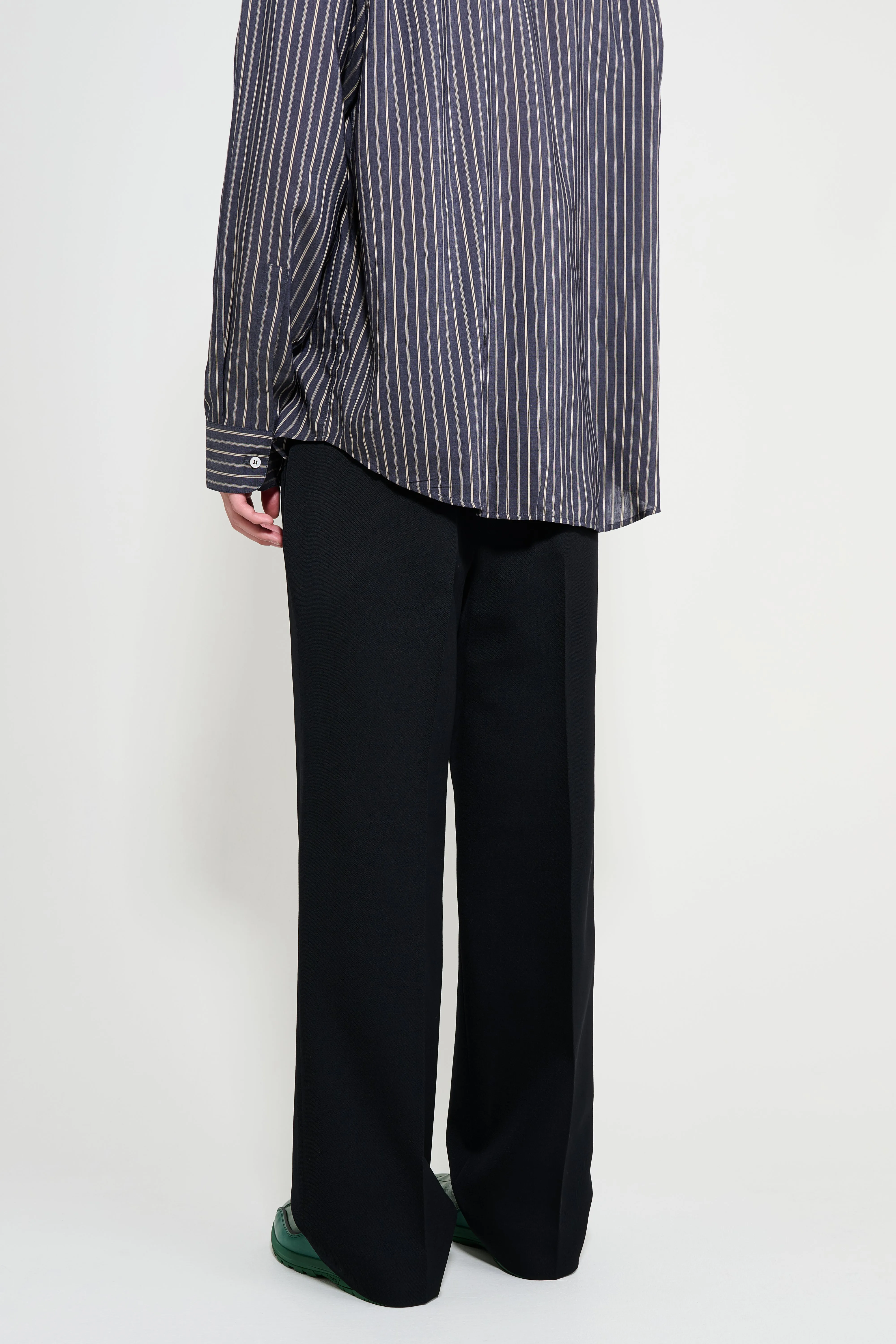 ssstein Wool Kersey Straight Trousers Black sold by Tres Bien product image thumbnail 2