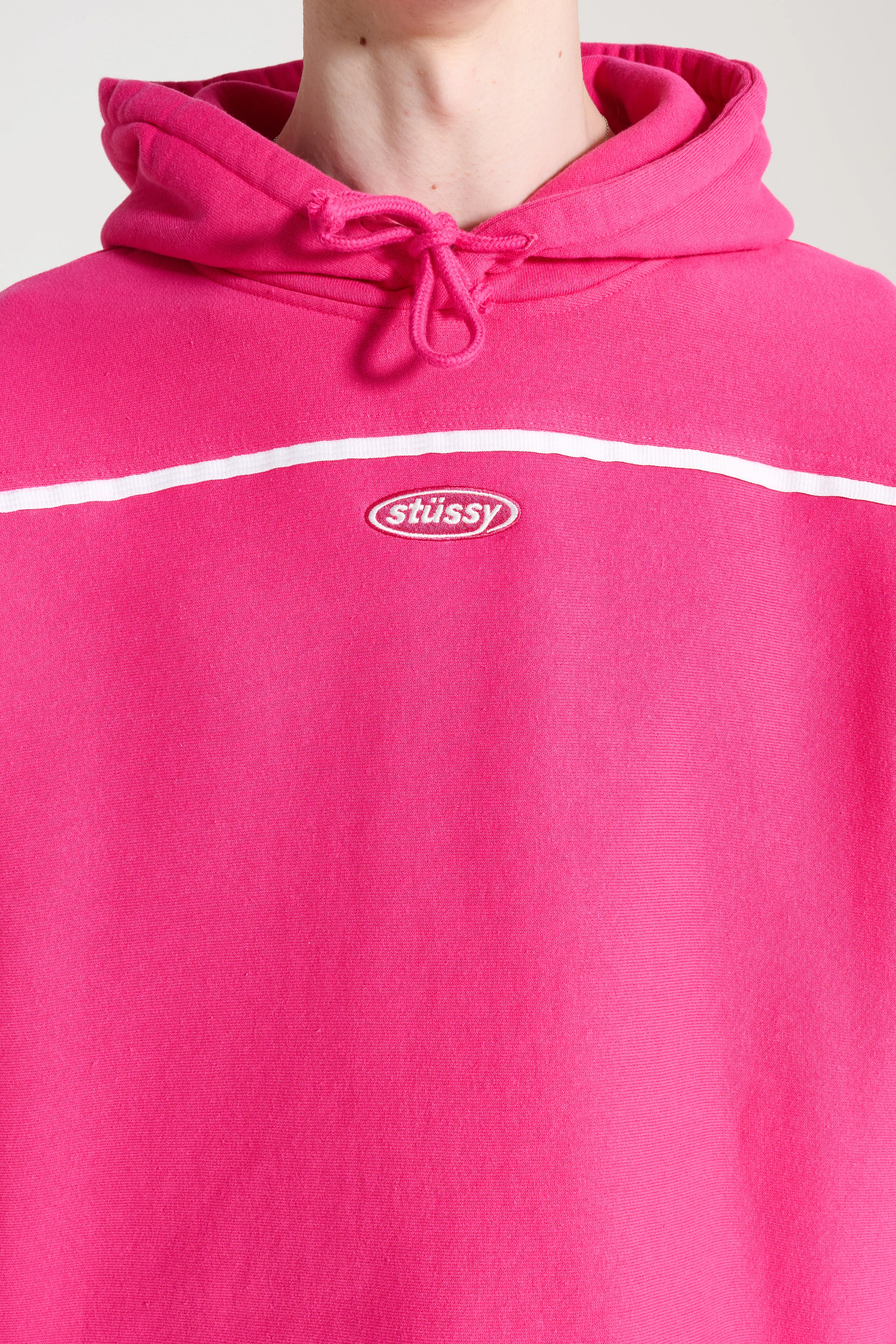 Stüssy Oval Pullover Hood Pink sold by Tres Bien product image thumbnail 5