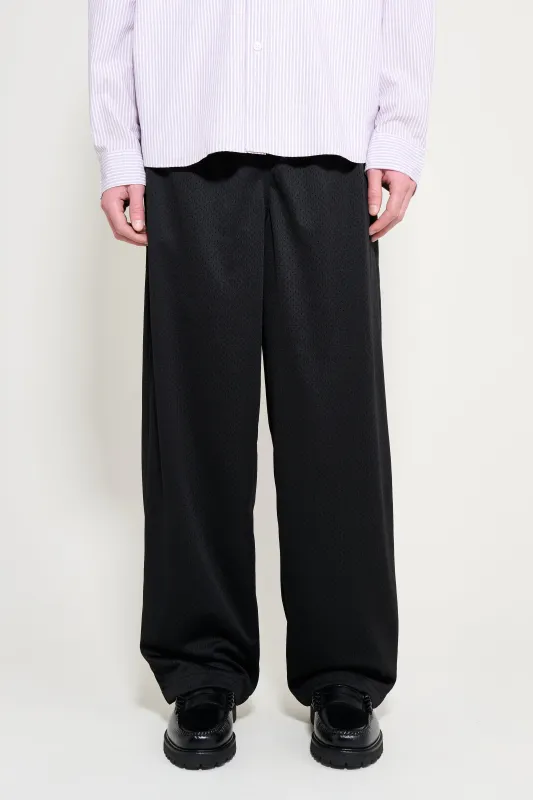 Stüssy Mesh Track Pant Black made by Stussy