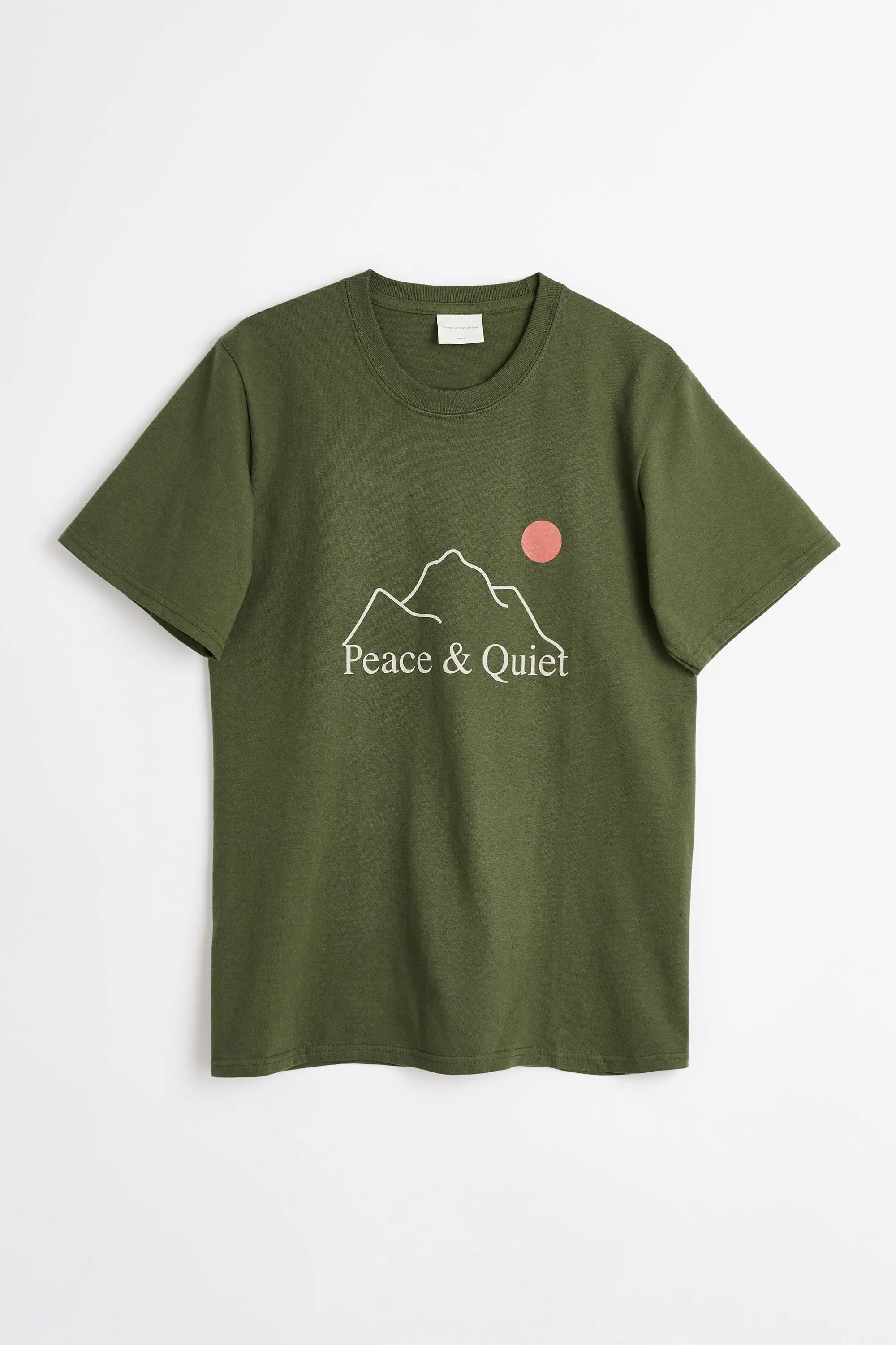 Museum of Peace & Quiet L´horizon T-shirt Olive sold by Tres Bien