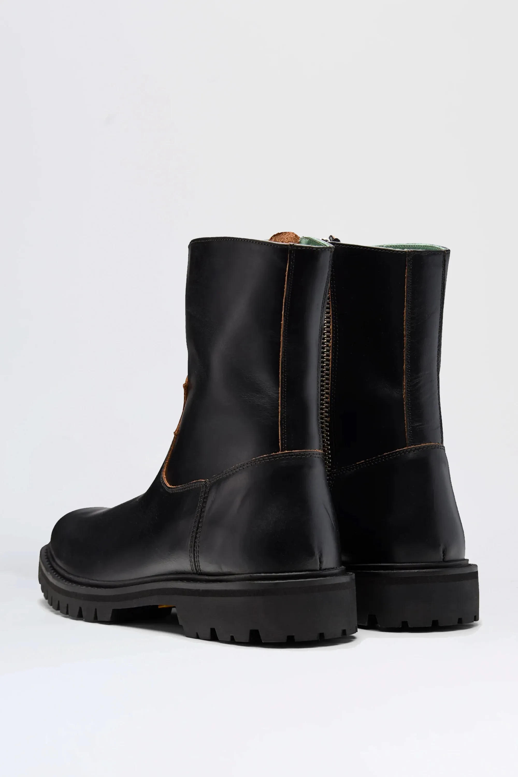 VINNY’s Moto Boot Black Nappa sold by Tres Bien product image thumbnail 3