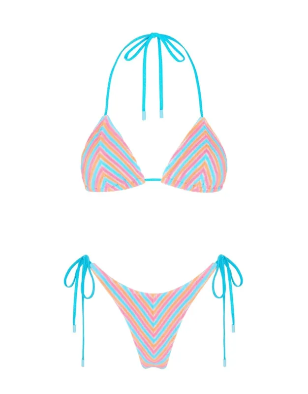 VINCA - SHERBET STRIPE sold by triangl swimwear