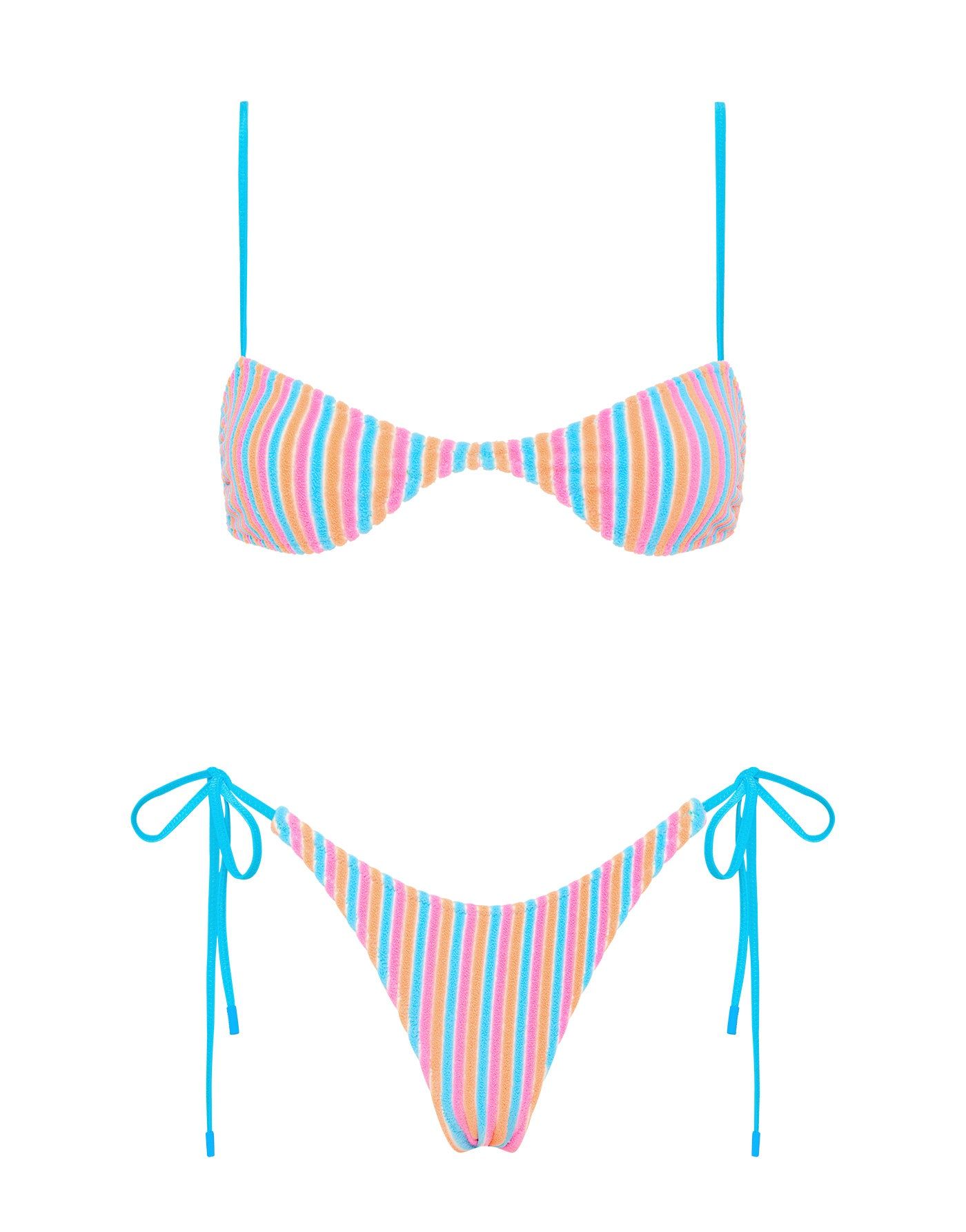 ESTE - SHERBET STRIPE sold by triangl swimwear