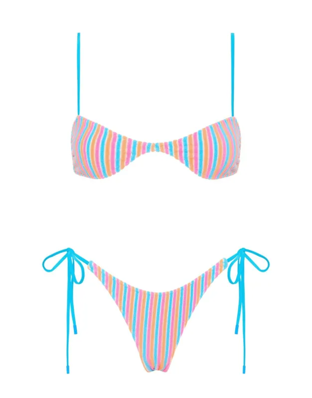 ESTE - SHERBET STRIPE sold by triangl swimwear