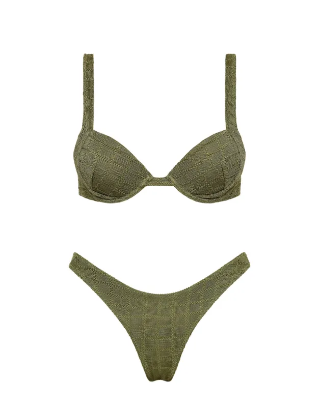 SARA - PINE sold by triangl swimwear