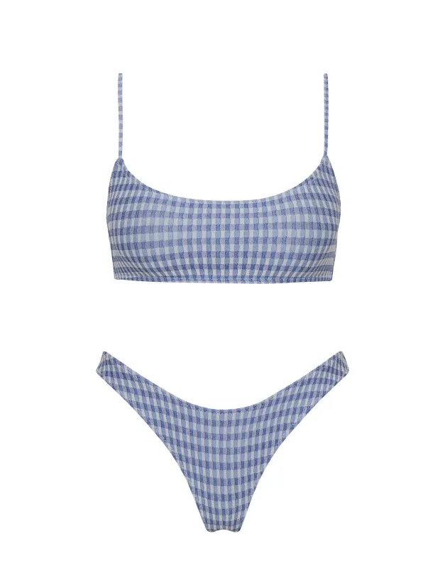 MICA - LOKO Sparkle Crop Bikini Set sold by triangl swimwear