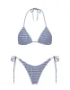 VINCA - LOKO Sparkle Triangle Bikini Set sold by triangl swimwear