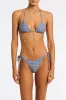 VINCA - LOKO Sparkle Triangle Bikini Set sold by triangl swimwear