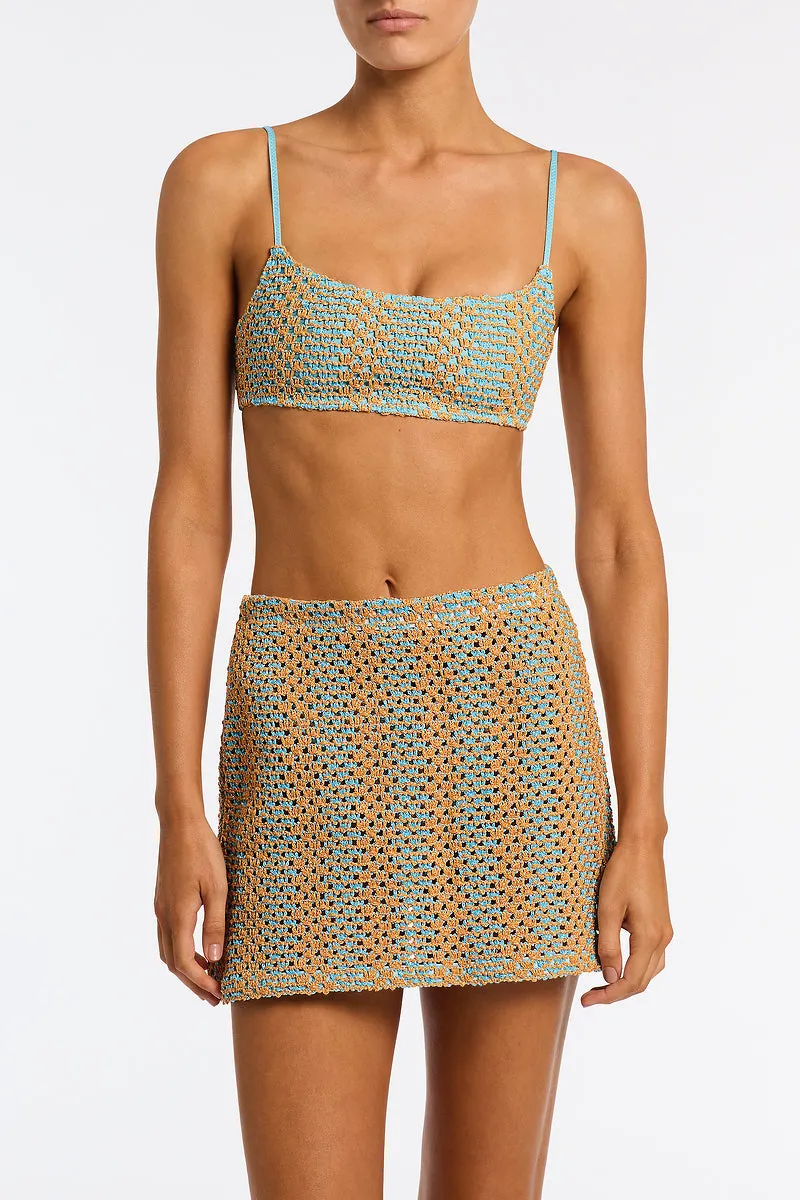 KASI - SERNA Sparkle Crochet Skirt sold by triangl swimwear product image thumbnail 4