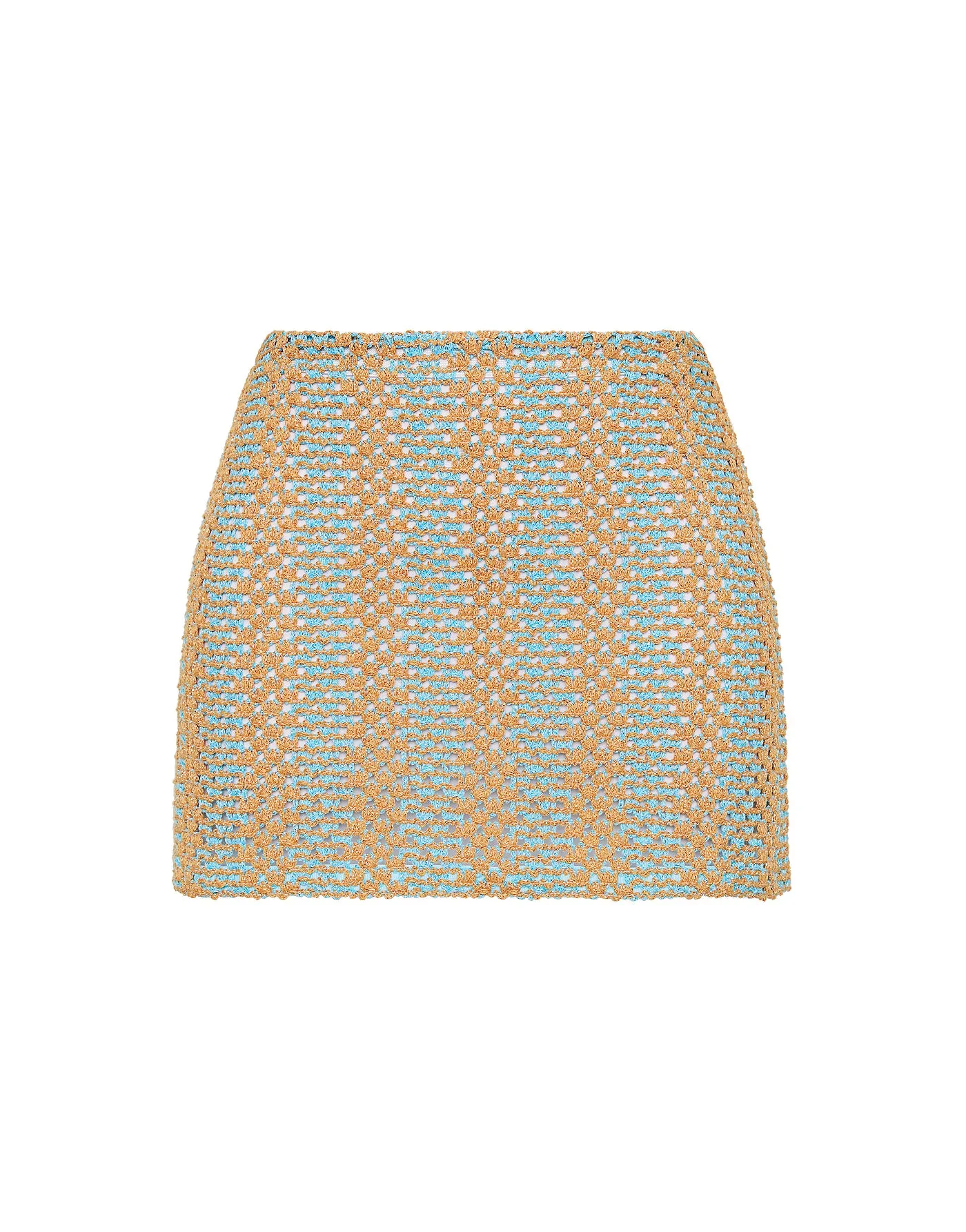 KASI - SERNA Sparkle Crochet Skirt sold by triangl swimwear