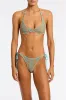 CORA - SERNA Sparkle Crochet Halter Bikini Set sold by triangl swimwear