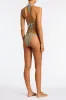 VINCA - SERNA Sparkle Crochet Triangle Bikini Set sold by triangl swimwear