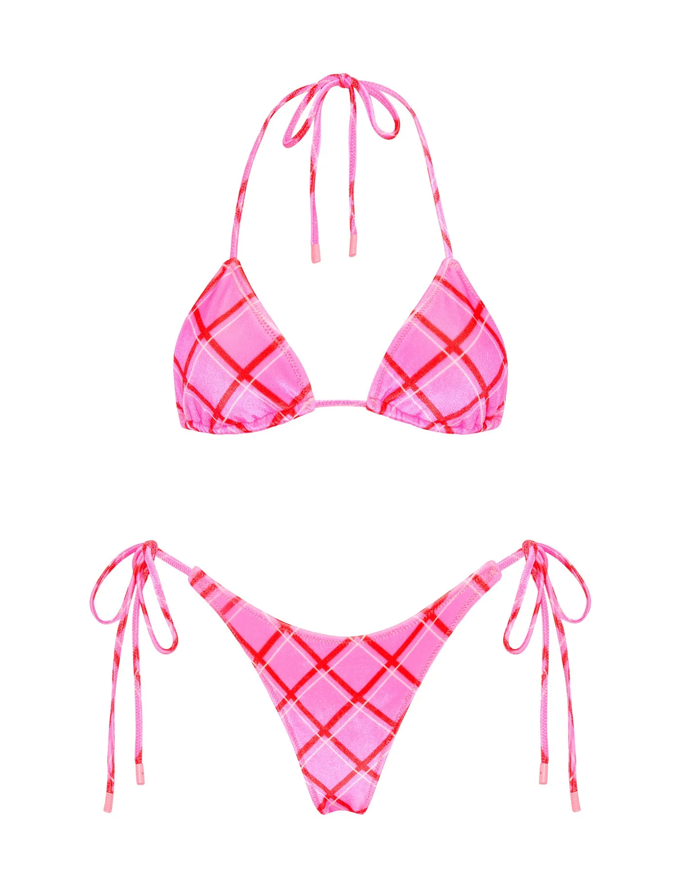 VINCA - HALA Velvet Triangle Bikini Set sold by triangl swimwear