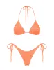 VINCA - AROLE Orange Triangle Bikini Set sold by triangl swimwear