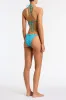 VINCA - SOUR STRIPE Terry Towelling Triangle Bikini Set sold by triangl swimwear