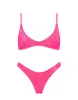 MAIA - MENDE Pink Scoop Bikini Set sold by triangl swimwear