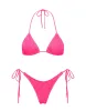 VINCA - MENDE Pink Triangle Bikini Set sold by triangl swimwear