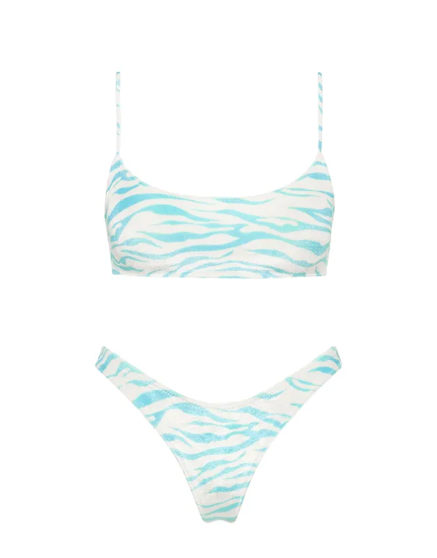 MICA - PEZZ Velvet Crop Bikini Set sold by triangl swimwear