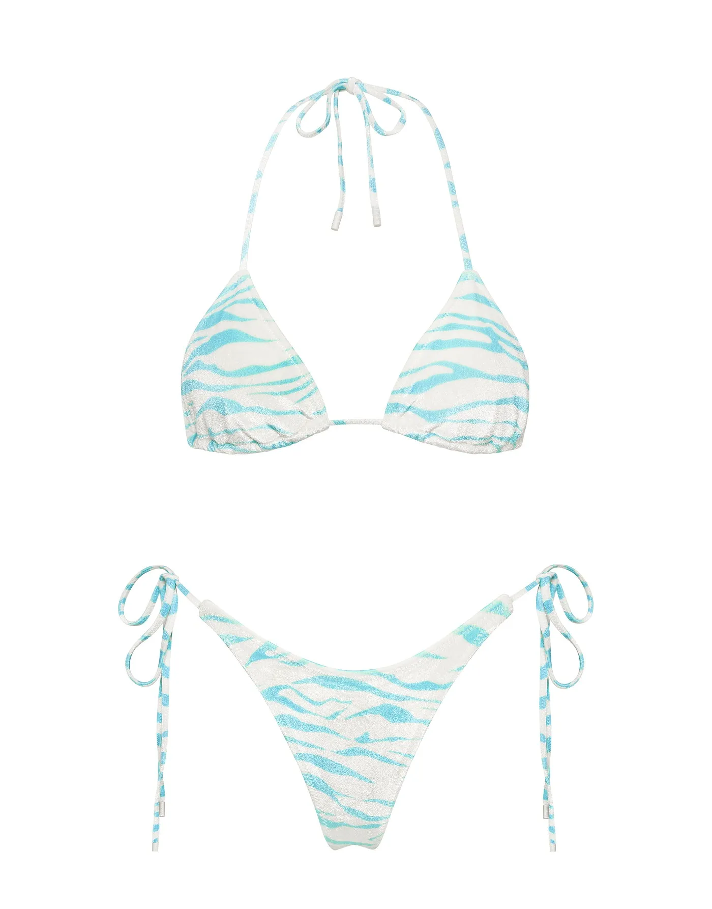 VINCA - PEZZ Velvet Triangle Bikini Set sold by triangl swimwear