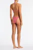 CORA - ALINA Pink Crochet Halter Bikini Set sold by triangl swimwear