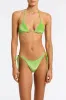VINCA - VYNE Green Velvet Triangle Bikini Set sold by triangl swimwear