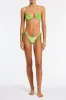 VINCA - VYNE Green Velvet Triangle Bikini Set sold by triangl swimwear